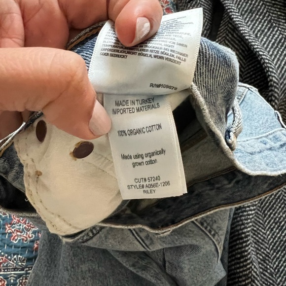 Agolde Riley Crop NWOT - Picture 6 of 7